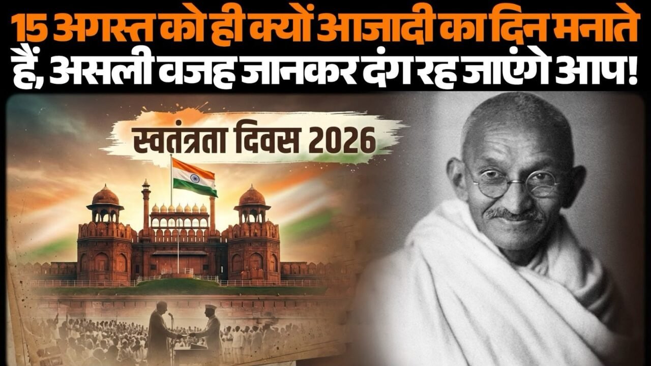 15 अगस्त 1947 को भारत की आजादी और स्वतंत्रता दिवस का इतिहास