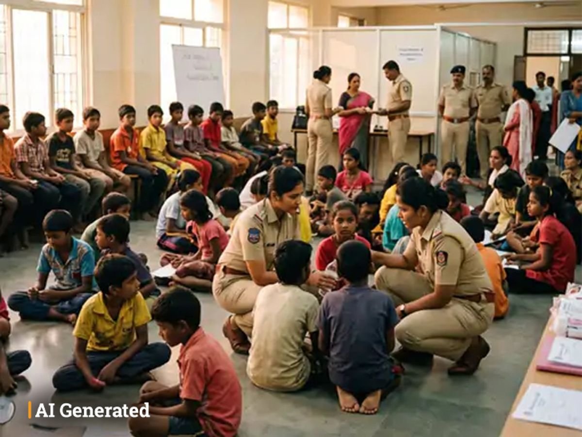 बेंगलुरु में बाल मजदूरी के खिलाफ कार्रवाई के दौरान 503 बच्चों को मुक्त कराने का पुलिस अभियान