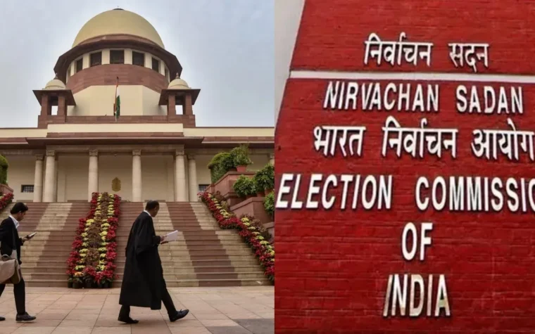 दिल्ली एसआईआर सुप्रीम कोर्ट में चुनाव आयोग से फॉर्म नियमों पर जवाब तलब