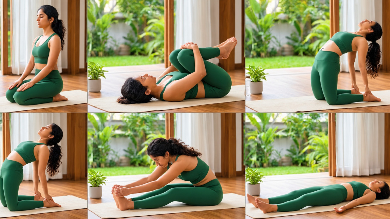 सर्दियों में अपच, कब्ज और गैस की समस्या से राहत के लिए वज्रासन, अर्ध मत्स्येन्द्रासन, पवनमुक्तासन और मार्जरी आसन की जानकारी