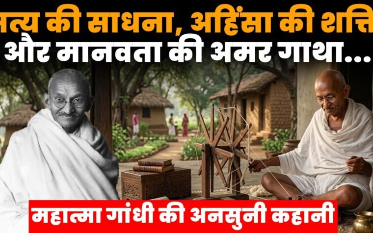 महात्मा गांधी सत्य अहिंसा और मानवता की अमर गाथा