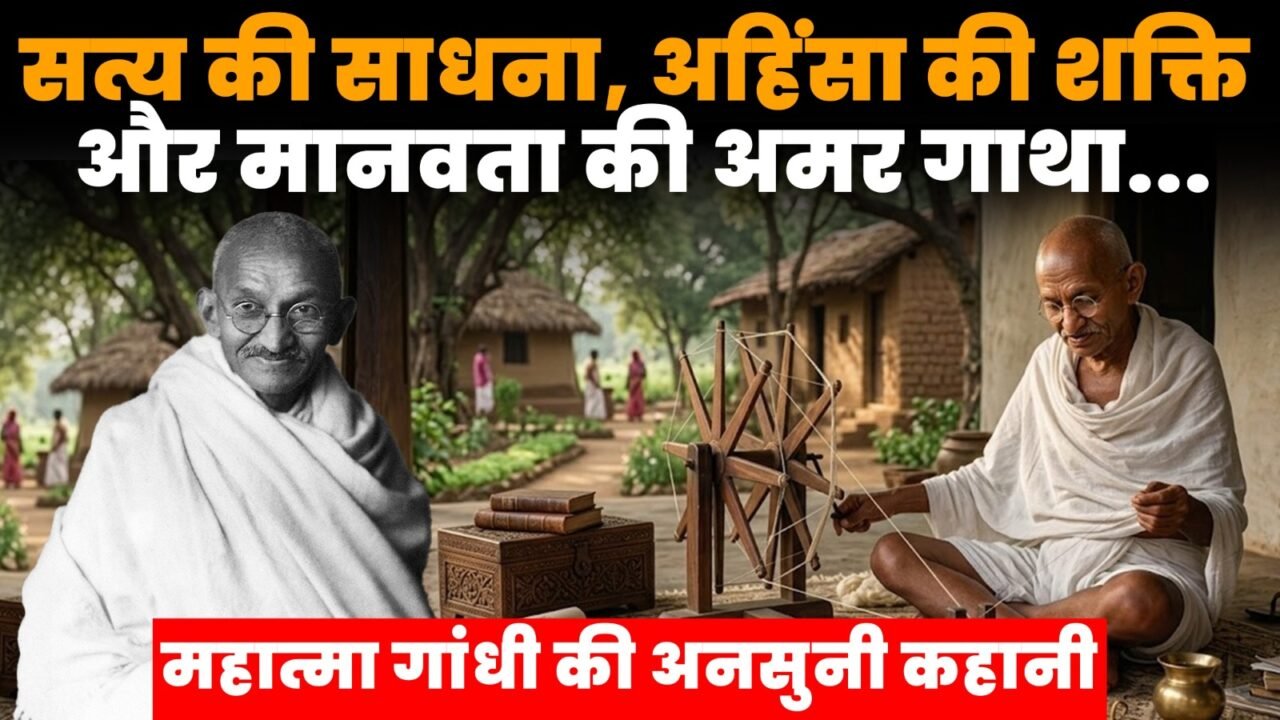 महात्मा गांधी सत्य अहिंसा और मानवता की अमर गाथा