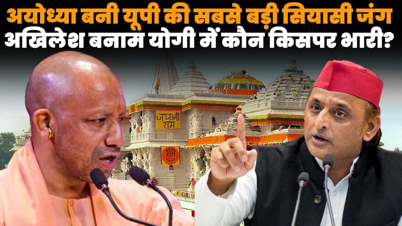 यूपी चुनाव 2027 से पहले अयोध्या सीट को लेकर योगी आदित्यनाथ और अखिलेश यादव के बीच सियासी चुनौती
