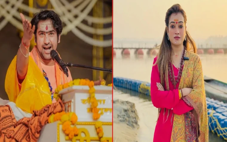 बागेश्वर धाम विवाद के बीच साध्वी हर्षा के धमकियों और सोशल मीडिया कमेंट्स से जुड़े दावे